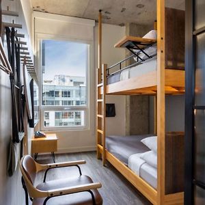 Room Two Double Bunk Beds Mobility Accessible Roll Shower